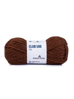 NOVELO DE LA CLUB 500 40G - 0864 - MARROM TABACO - UN - PINGOUIN