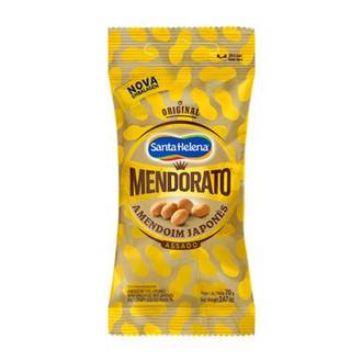 AMENDOIM MENDORATO SALGADO 70G - JAPONES - UN - SANTA HELENA