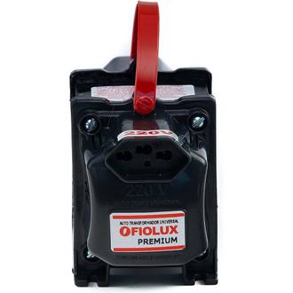 AUTOTRANSFORMADOR PREMIUM 500VA 10A BIVOLT - TRIPOLAR - 10103019111 - UN - FIOLUX