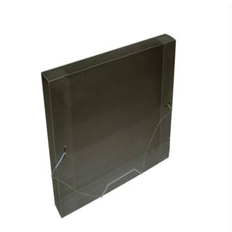 PASTA ELASTICO PLASTICA 4CM OFICIO - 1024 - FUME - PCT 10 - ACP