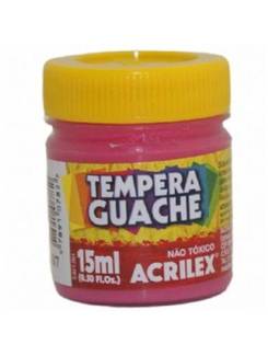 TINTA GUACHE 15ML  - ROSA - UN - ACRILEX
