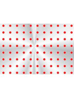 SACO TRANSPARENTE POA VERMELHO C/50 - 15x29 - UN - GALA