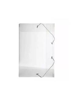 PASTA ELASTICO PLASTICA 1/2 MINI-1020 - CRISTAL - PCT 10 - ACP