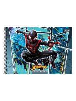 CADERNO DESENHO CAPA DURA 80FLS - ESPIRAL - SPIDER MAN - PCT 4 - TILIBRA