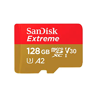 CARTAO MEMORIA MICRO SD 128GB EXTREME - UN - SANDISK
