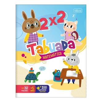 CARTILHA ATIVI DE MATEMATICA TABUADA  - 16FLS - 355127 - PCT 5 - TILIBRA