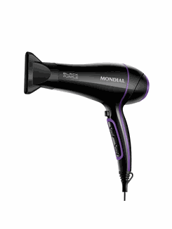 SECADOR DE CABELO SCN-01 - 220V - 2000W - PRETO/ROXO - UN - MONDIAL