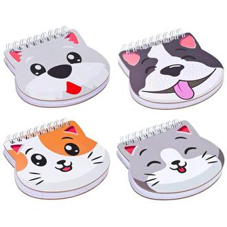 CADERNO PAUTADO CAPA DURA 80FLS - NB - PETS BEST FRIEND - UN - BRW