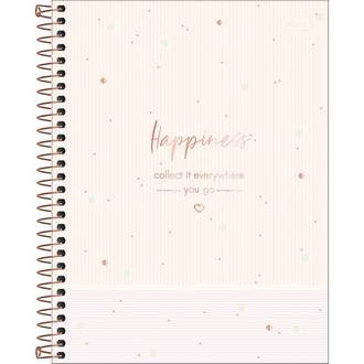 CADERNO UNIV CAPA DURA 10X1 160FLS - 340740 - SOHO - PCT 4 - TILIBRA
