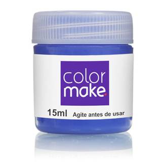 TINTA FACIAL LIQUIDA 15ML  - AZUL - CX 12 - COLOR MAKE