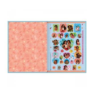 CADERNO BROCHURAO CAPA DURA 80FLS - MOANA - UN - TILIBRA