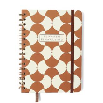 PLANNER PERMANENTE FINANCEIRO A5 / BOEMIA CARAMELO - UN - CICERO
