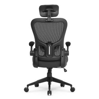CADEIRA ESCRITORIO GIRATORIA VITA HEADREST - 14230-0 - CINZA ESCURO - UN - DT3