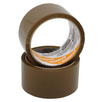 FITA EMPACOTAMENTO 45X40 - 2215 - MARROM - PCT 5 - KORETECH