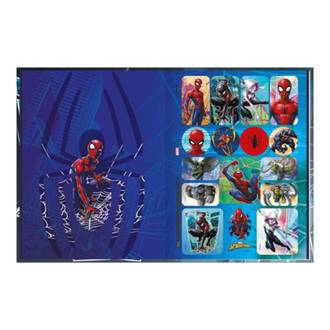 CADERNO BROCHURAO CAPA DURA 80FLS - SPIDER MAN - PCT 5 - TILIBRA