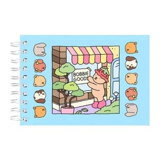 LIVRO DE COLORIR BOBBIE GOODS AZUL - WRUD798 - UN - DISKO