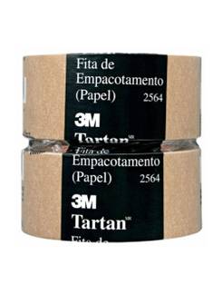 FITA ADESIVA KRAFT TARTAN 45X50 - PAPEL CREPADO - 2564 - UN - 3M