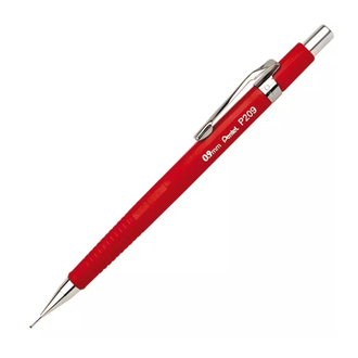 LAPISEIRA SHARP 0.9 P209  - VERMELHO - UN - PENTEL