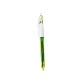 CANETA RETRATIL 4 EM 1 3 CORES + MARCA TEXTO - UN - BIC