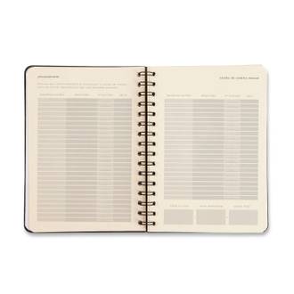 PLANNER PERMANENTE FINANCEIRO A5 / CARAMELO - UN - CICERO