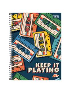 CADERNO UNIV CAPA DURA 12X1 240FLS - MAIS+ - UN - TILIBRA