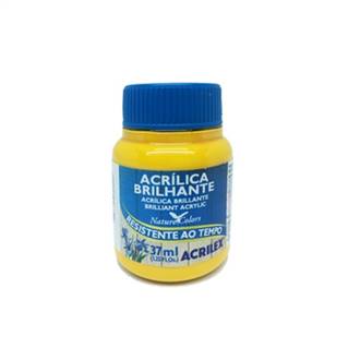 TINTA ACRILICA BRILHANTE 37ML 03340 - AMARELO OURO - UN - ACRILEX