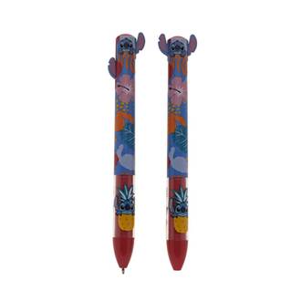 CANETA ESFER. RETRATIL STITCH 1,0MM - 31307 - BICOLOR - UN - MOLIN