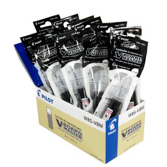 REFIL P/MARCADOR QUADRO BRANCO V BOARD MASTER - 5,5ML - PRETO - CX 12 - PILOT