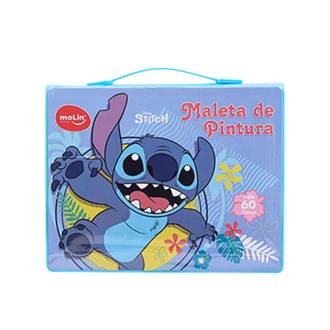 MALETA PINTURA STITCH 64 ITENS - 31331 - UN - MOLIN