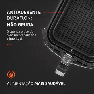 FRITADEIRA AIR FRYER 4L AFN-40-PI 127V - GRAFITE/ INOX - UN - MONDIAL