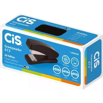 GRAMPEADOR DE MESA 26/6 20FLS - C613 - PRETO - UN - CIS