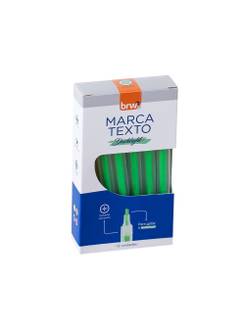 MARCA TEXTO DASHLIGHT  - VERDE - CX 12 - BRW