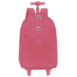 MOCHILA C/RODAS CASUAL CRINKLE YS41052RO - ROSA - UN - YINS