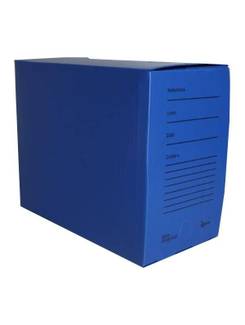 ARQUIVO MORTO GIGANTE 385X300X185MM - 2605 - AZUL - UN - ALAPLAST