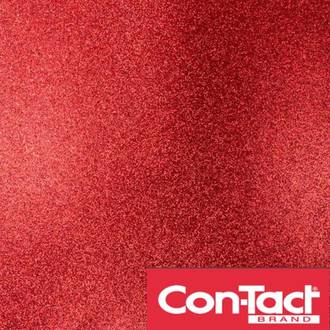 FILME AUTOADESIVO 45CMX2M 80 MICRAS - GLITER 270250 - VERMELHO - UN - CON-TACT