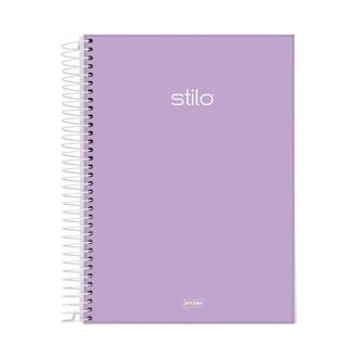 CADERNO COLEGIAL CAPA DURA 1X1 80FLS - STILO - PCT 4 - JANDAIA
