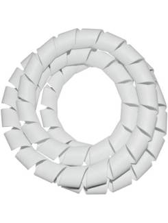 ORGANIZADOR DE CABOS 19MM 1,5M - 3330 - BRANCO - UN - MD9