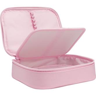 ESTOJO ESCOLAR BOX HAPPY - 348635 - ROSA - UN - TILIBRA