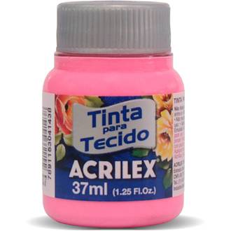 TINTA TECIDO FOSCA 37ML 04140 - ROSA - UN - ACRILEX