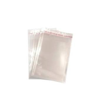 SACO TRANSPARENTE ADESIVADO - C/100 - 15X21 - UN - GALA