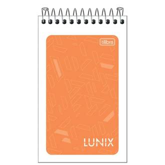 CADERNETA ESPIRAL AA 60FLS - LUNIX - UN - TILIBRA