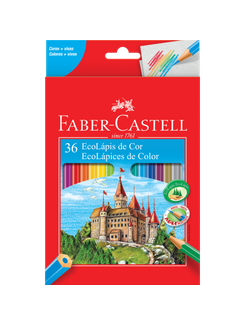 LAPIS DE COR  - C/36 - UN - FABER