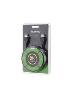CABO HDMI 2.1 8K 2M - CH 2120 - PRETO - UN - INTELBRAS