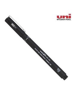 CANETA PIN FINE LINE PRETA  - 0.2 - UN - UNI-BALL