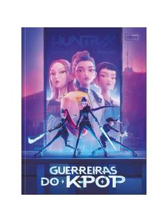 CADERNO BROCHURAO CAPA DURA 80FLS - 399744 - GUERREIRAS KPOP - UN - TILIBRA