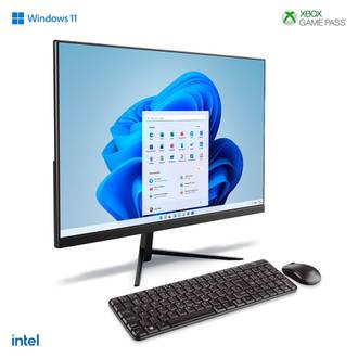 DESKTOP ALL IN ONE 23.8" UB840 COREI3/4GB/SSD/ 128GB/W11P - PRETO - UN - ULTRA