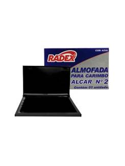 ALMOFADA P/ CARIMBO N2  - AZUL - UN - RADEX