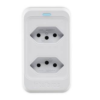 PROTETOR ELETRONICO 2 TOMADAS EPS 302 - BRANCO - UN - INTELBRAS