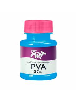 TINTA PVA FOSCA 37ML  - AZUL CELESTE - UN - DAC