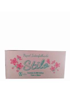 PAPEL HIGIENICO STILO C/8000 100% CELULOSE - INTERFOLHADO - UN - MEYORS